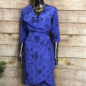 80’s Billy Jack For Her Wrap Dress